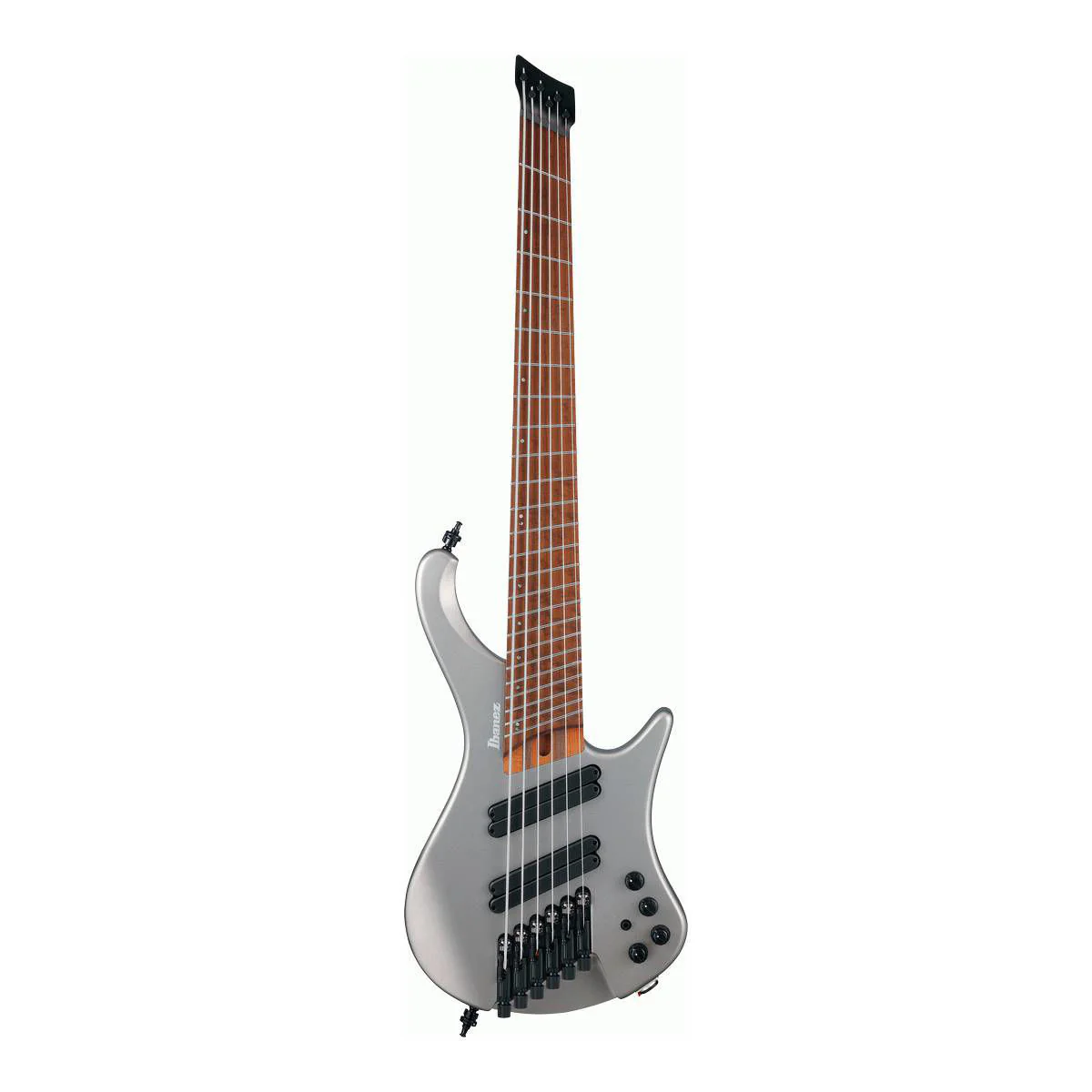 Ibanez EHB1006MS MGM Electric Bass Guitar - Metallic Gray Matte - Image 10