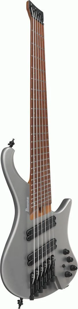 Ibanez EHB1006MS MGM Electric Bass Guitar - Metallic Gray Matte - Image 3