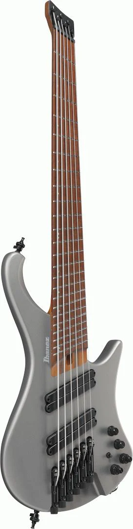 Ibanez EHB1006MS MGM Electric Bass Guitar - Metallic Gray Matte - Image 9