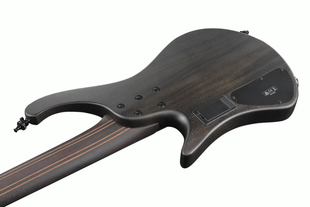 Ibanez EHB1505MS Electric Bass Guitar in Black Ice Flat - Image 5
