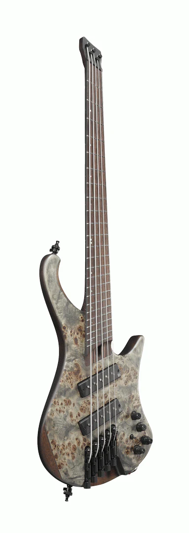 Ibanez EHB1505MS Electric Bass Guitar in Black Ice Flat - Image 7