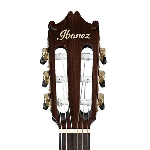 Ibanez GA35TCE Classical Guitar in Dark Violin Burst with Pickup - Image 5