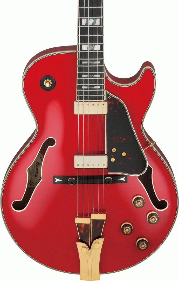 Ibanez GB10SEFM SRR George Benson Electric Guitar with Case - Sapphire Red - Image 4