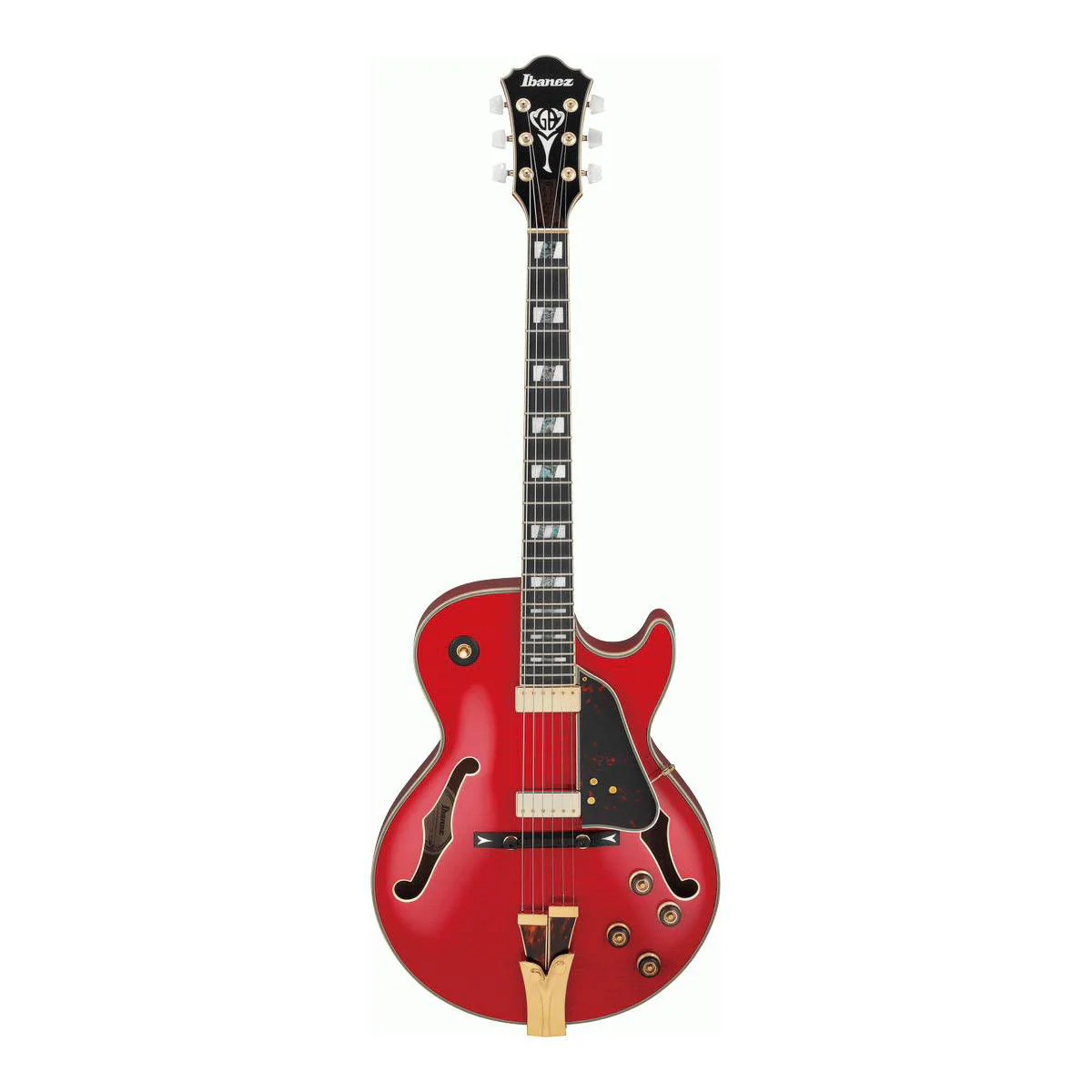 Ibanez GB10SEFM SRR George Benson Electric Guitar with Case - Sapphire Red - Image 9