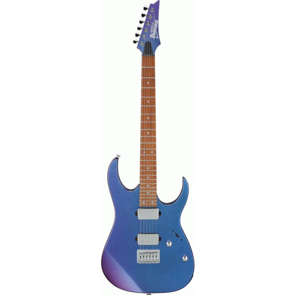 Ibanez GRG121SP Electric Guitar - Blue Metal Chameleon - Image 2