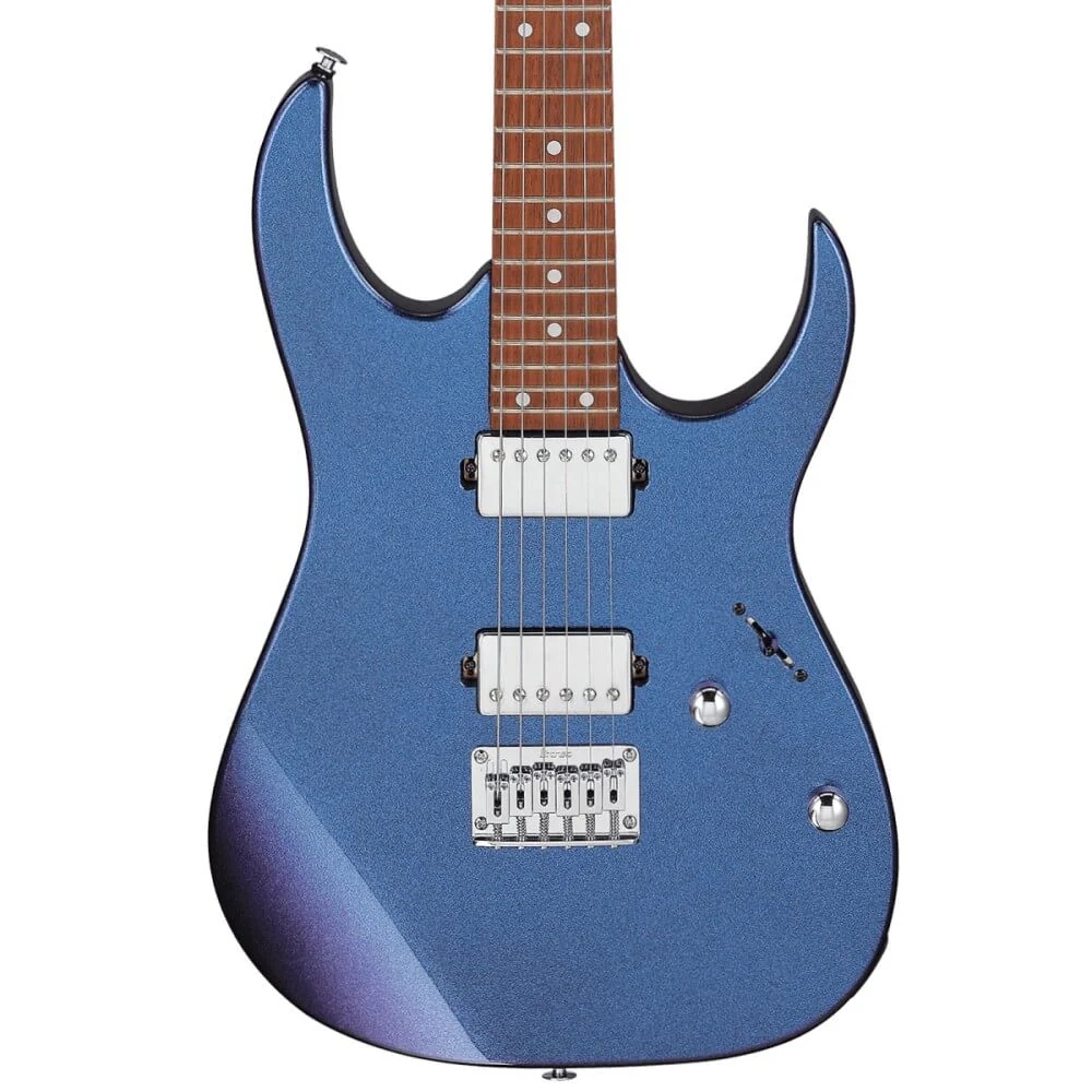 Ibanez GRG121SP Electric Guitar - Blue Metal Chameleon - Image 8