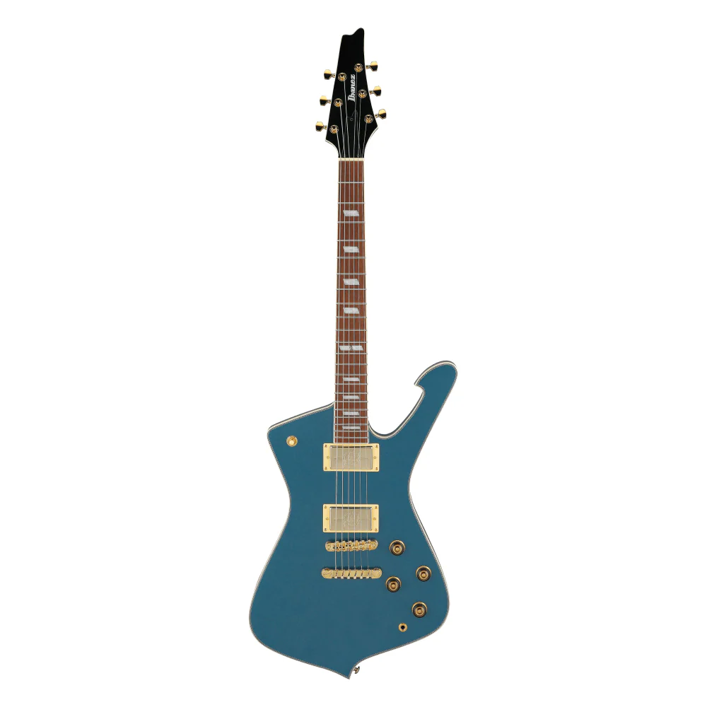 Ibanez IC420 Electric Guitar in Antique Blue Metallic - Image 6
