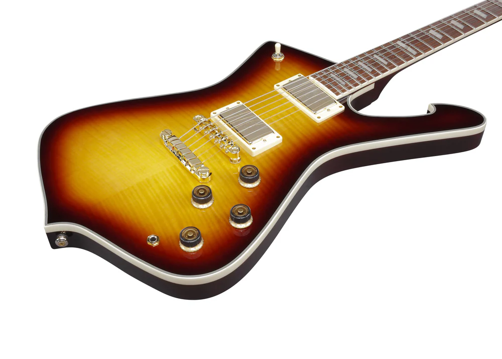 Ibanez IC420FM Electric Guitar in Violin Sunburst - Image 3