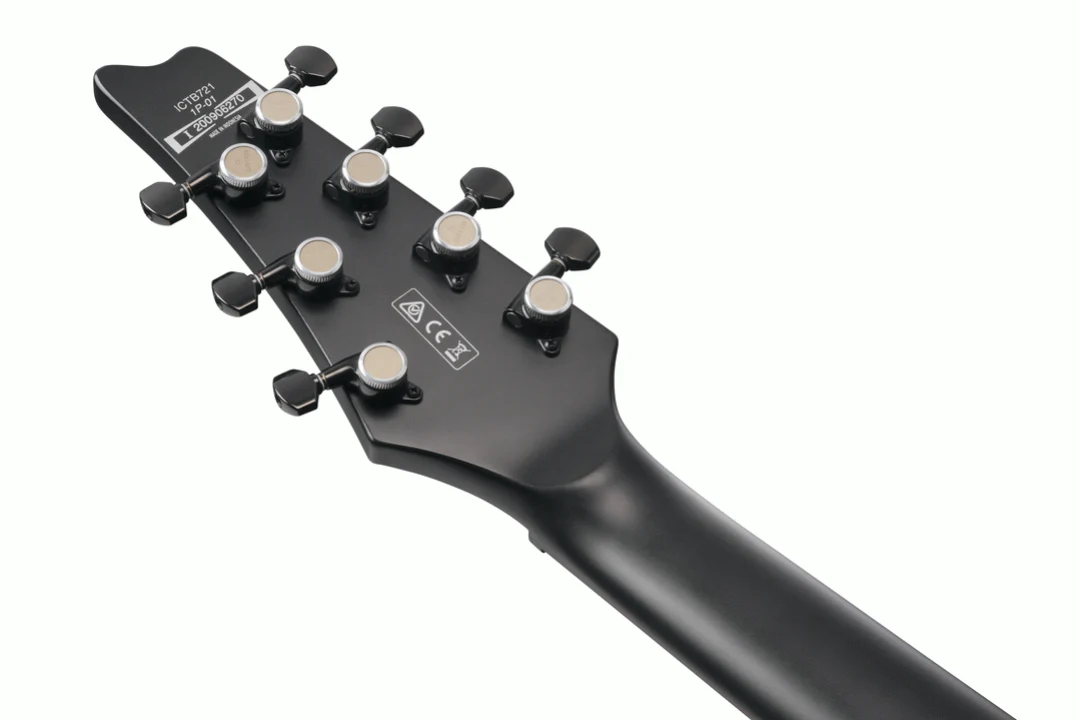 Ibanez ICTB721 7 String Electric Guitar in Flat Black - Image 6