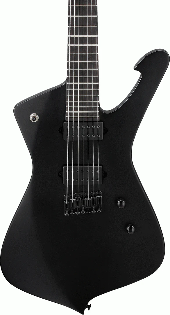 Ibanez ICTB721 7 String Electric Guitar in Flat Black - Image 9