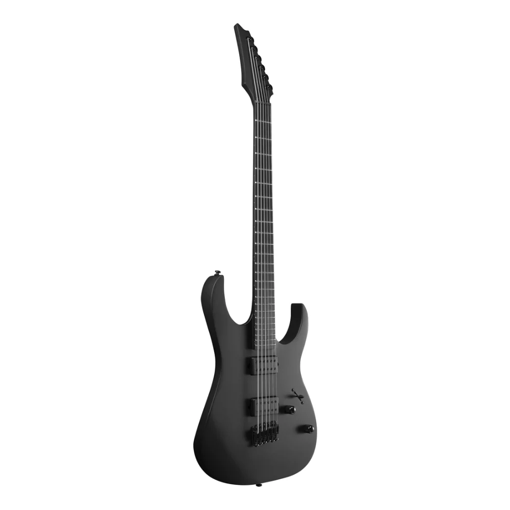 Ibanez Iron Label RGRTBB21 Baritone Electric Guitar in Black Flat - Image 8