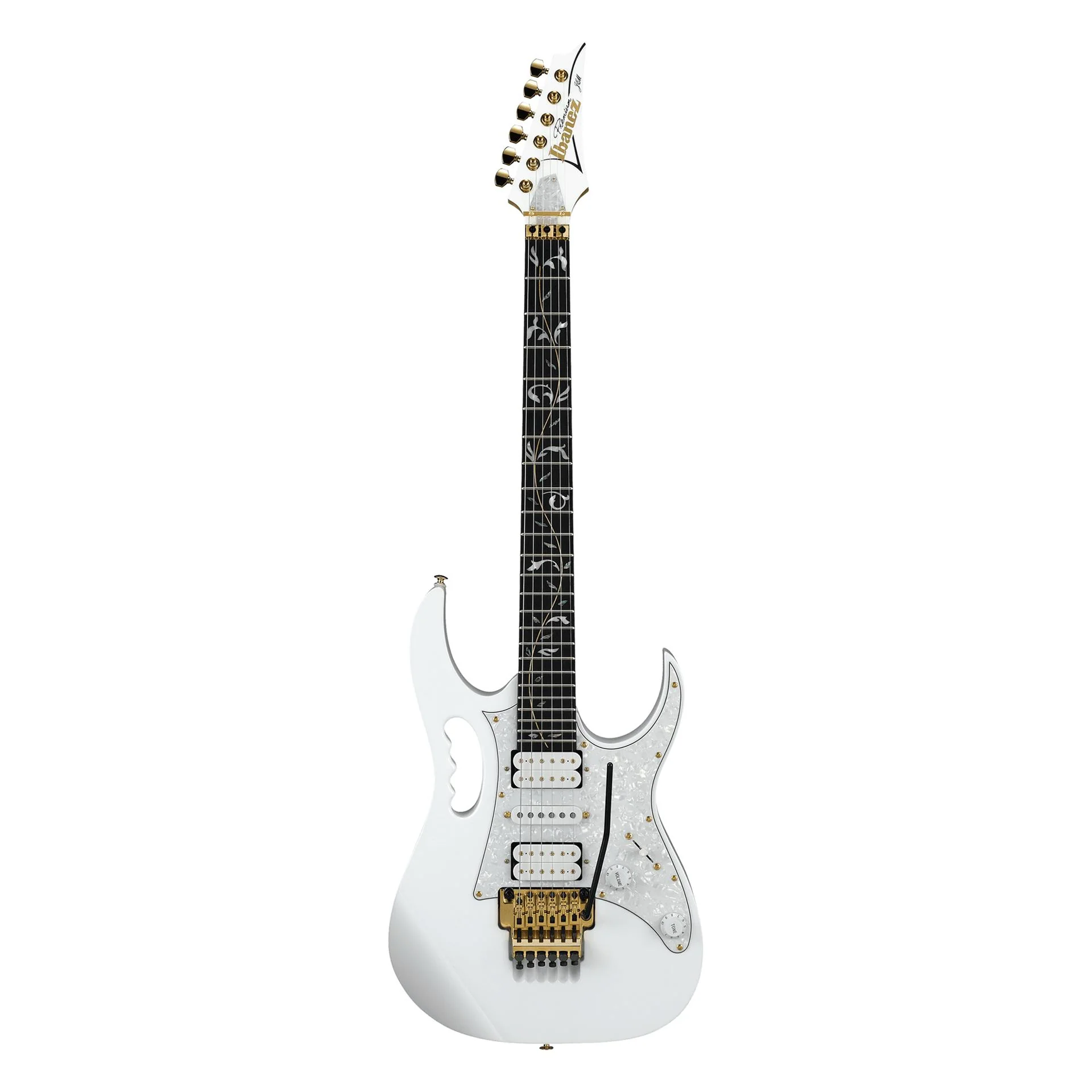 Ibanez JEM7VP Premium Steve Vai Signature Model Electric Guitar - White - Image 4