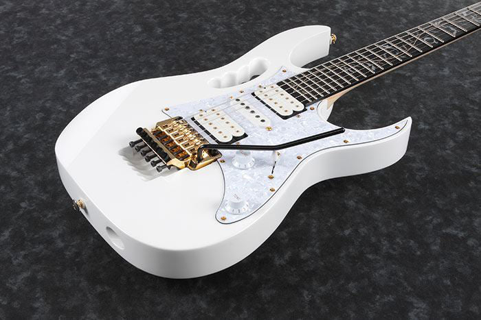 Ibanez JEM7VP Premium Steve Vai Signature Model Electric Guitar - White - Image 6