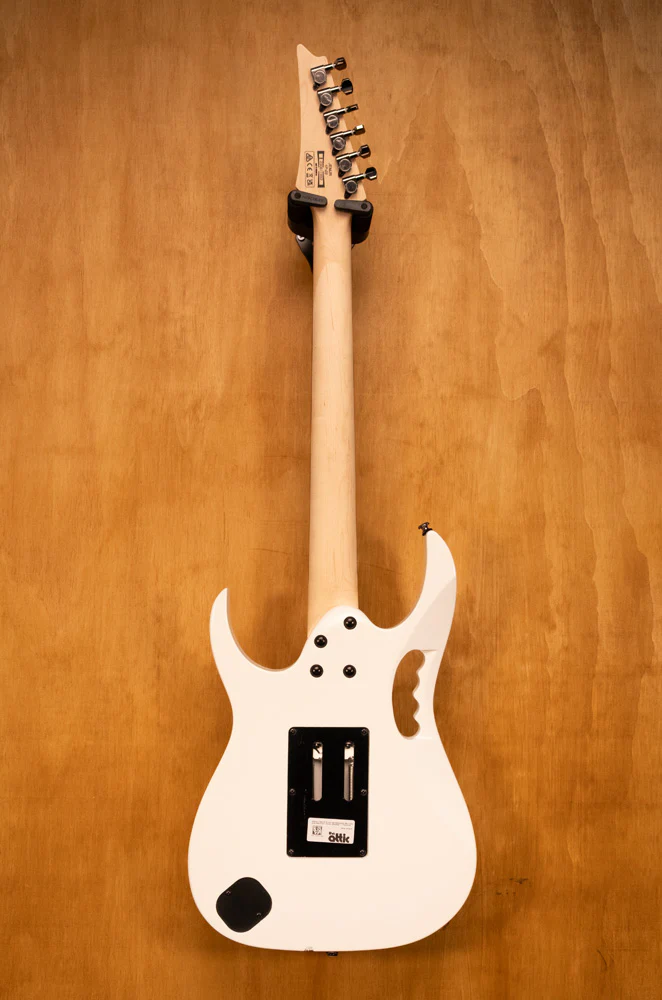 Ibanez JEMJR Steve Vai Sig (No Trem Arm/Paint Chunk Missing) - Preloved - Image 3