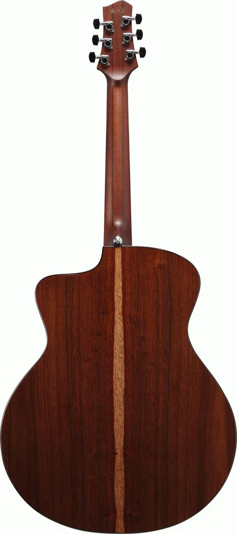 Ibanez JGM10 Jon Gomm Acoustic Guitar - Black Satin Top Gloss Natural Back and Sides - Image 2