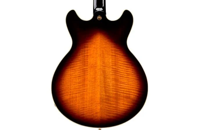 Ibanez JSM100 John Scofield Signature Hollow Body Electric Guitar - Vintage Sunburst - Image 3