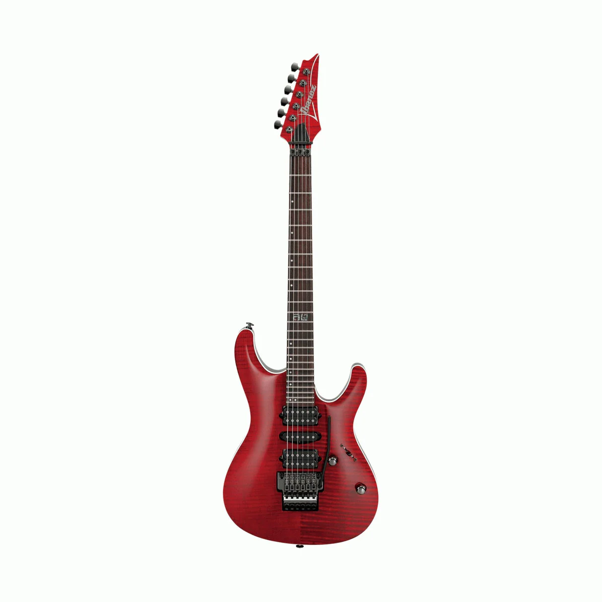 Ibanez KIKO100 Kiko Electric Guitar in Transparent Ruby Red with Case - Image 5