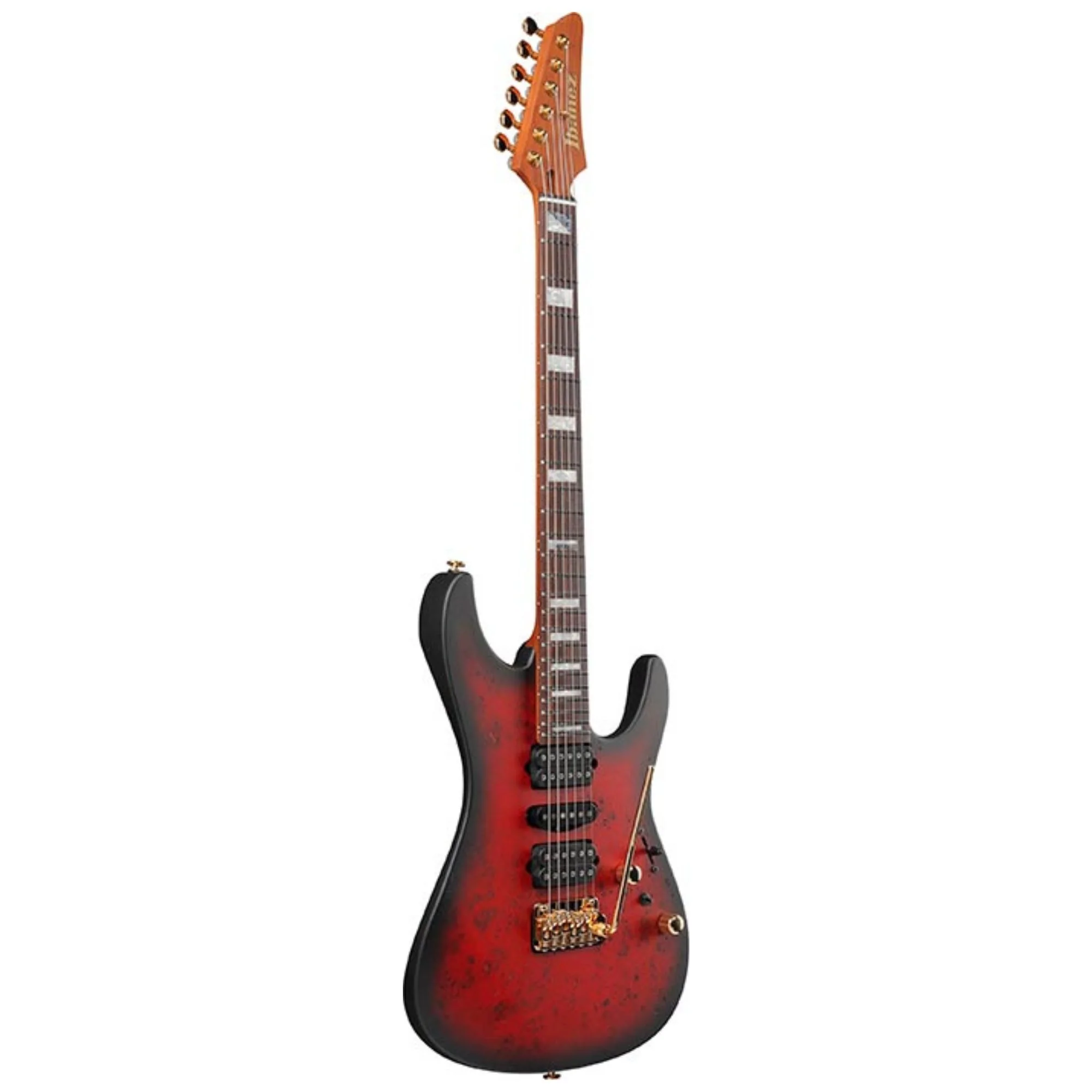 Ibanez KIKO300 Kiko Loureiro Signature Electric Guitar - Ruby Red Sunburst Flat - Image 2