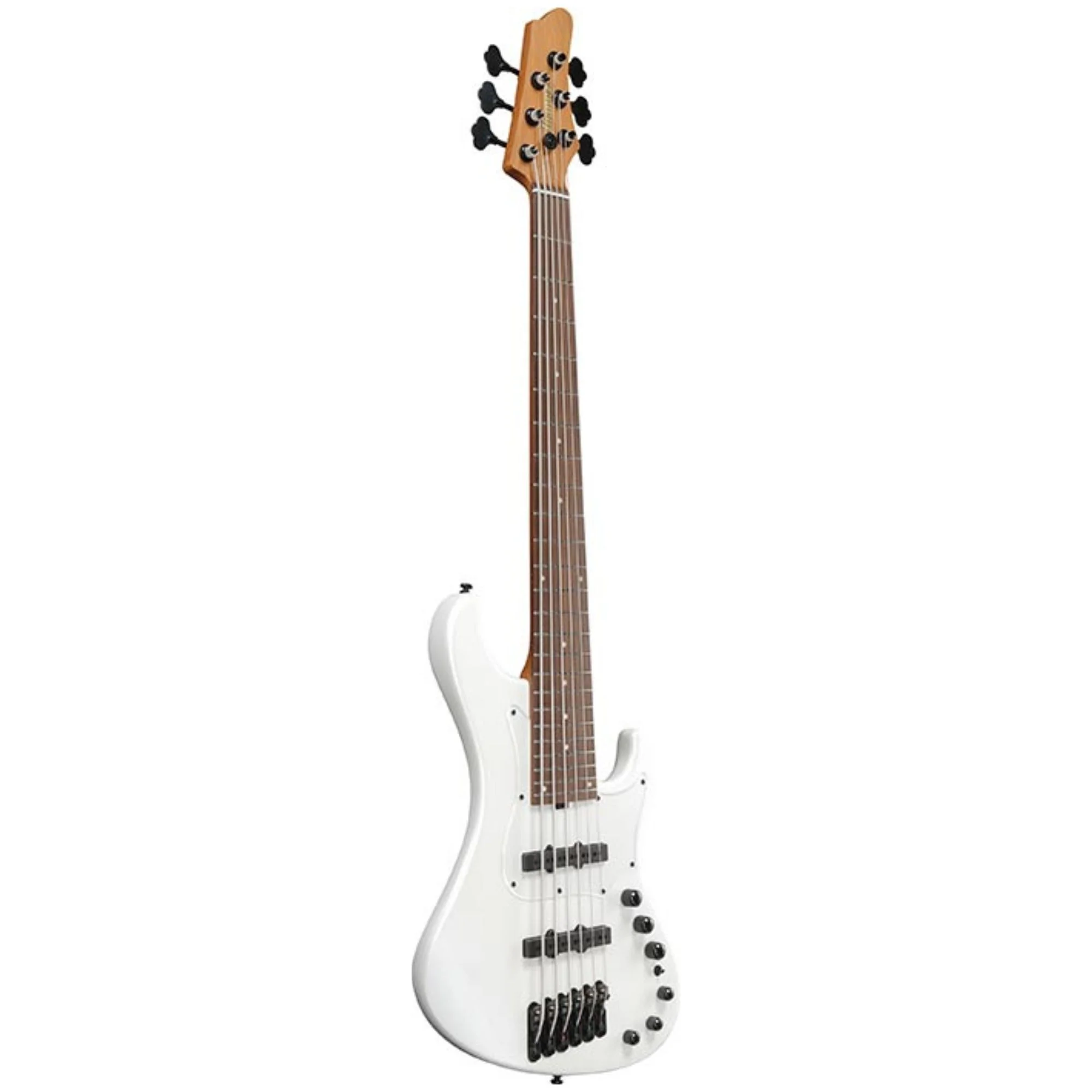 Ibanez MDM1006 Pearl White Electric Bass - Image 2