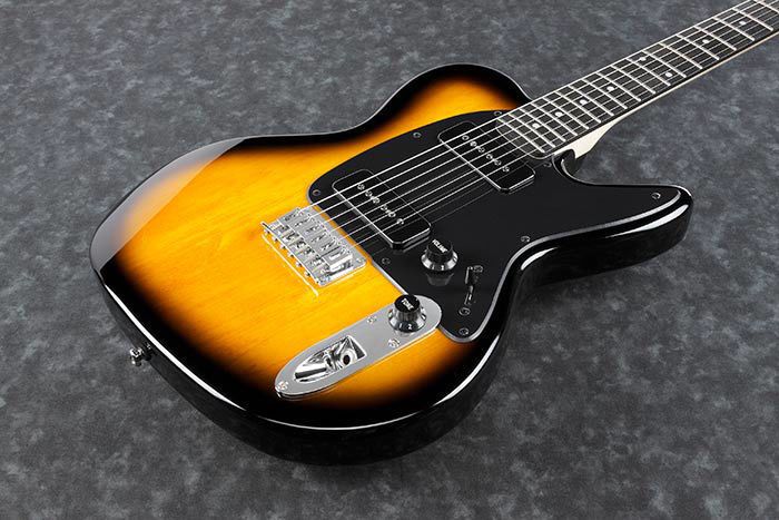 Ibanez NDM5 Noodles Offspring Signature Electric Guitar in Sunburst - Image 4