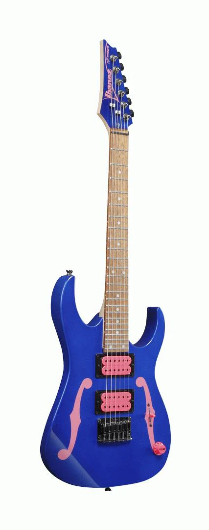 Ibanez PGMM11  Paul Gilbert Mikro Electric Guitar in Jewel Blue - Image 4