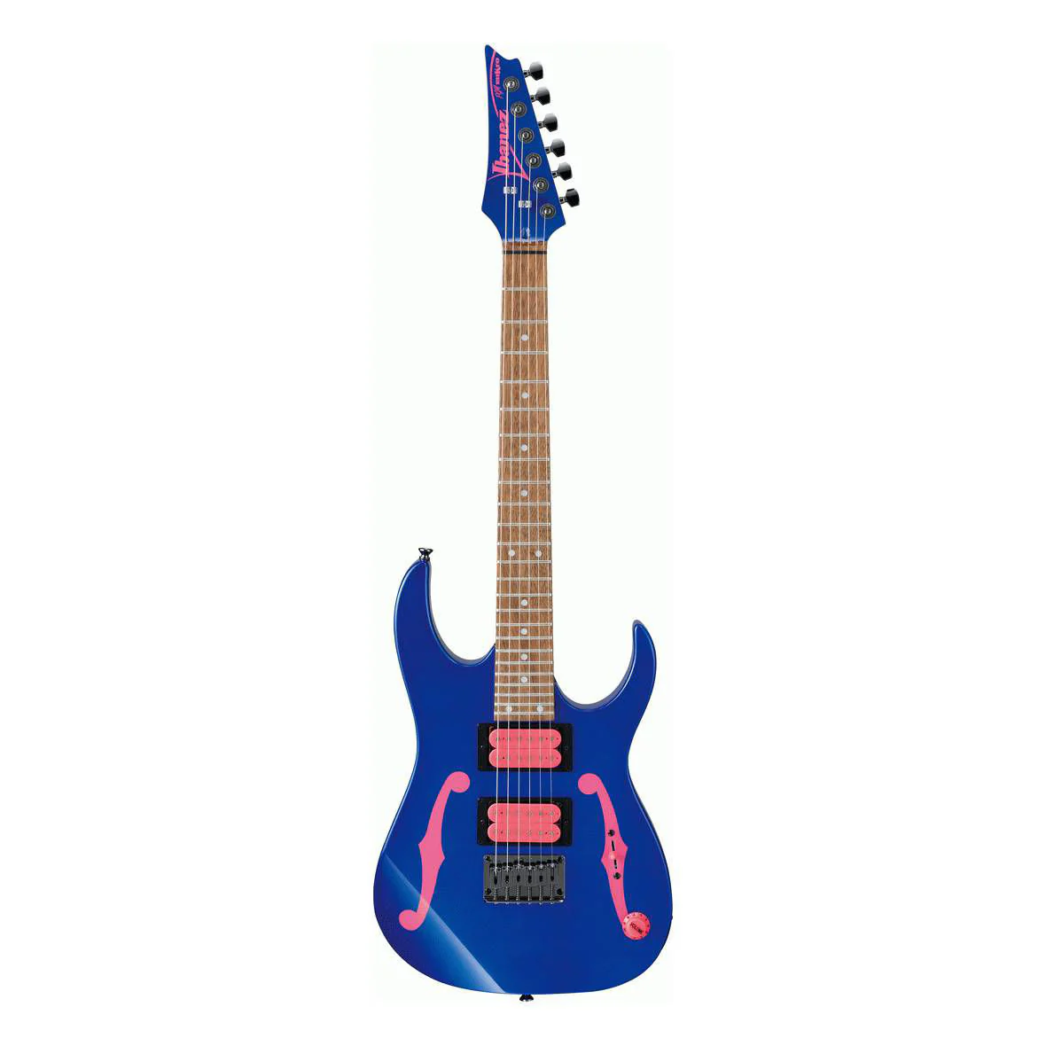 Ibanez PGMM11  Paul Gilbert Mikro Electric Guitar in Jewel Blue - Image 5