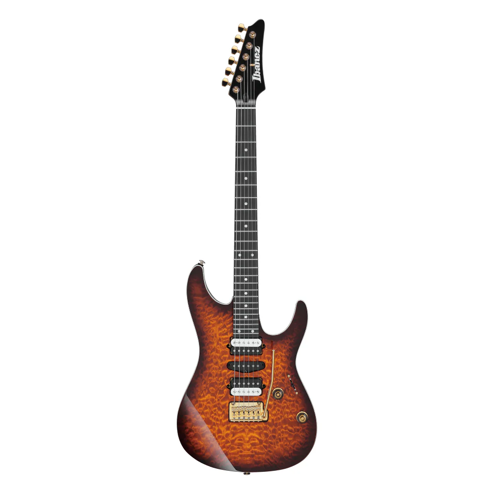 Ibanez Premium AZ47P1QM Electric Guitar in Dragon Eye Burst