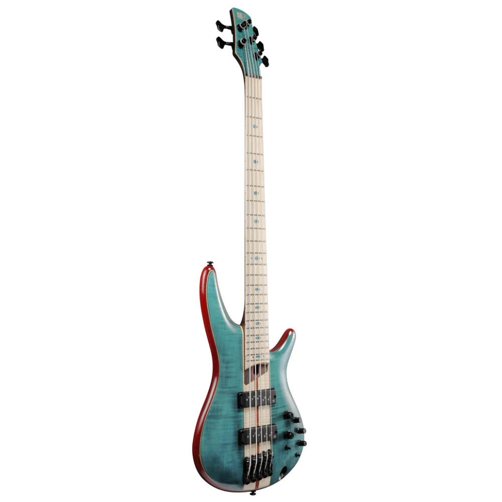 Ibanez Premium SR1425B Bass Guitar in Caribbean Green Low Gloss - Image 5