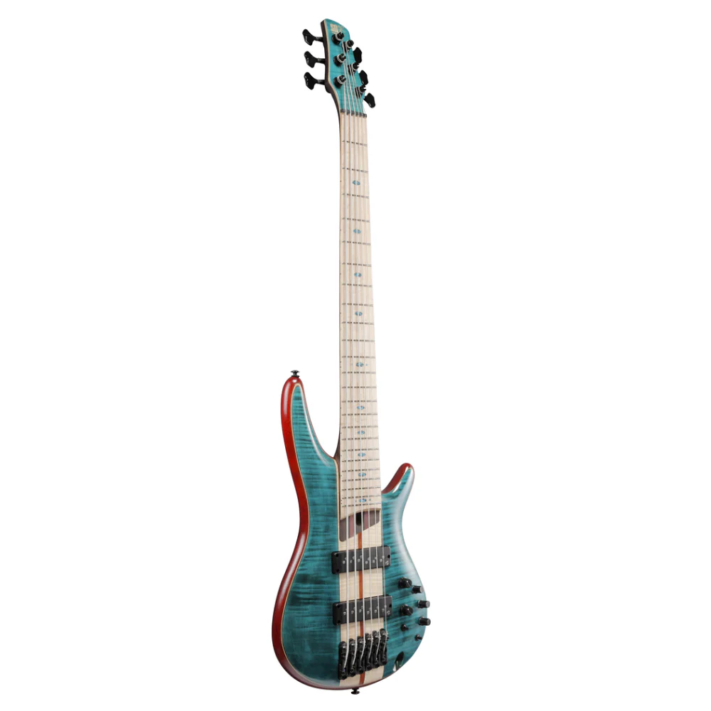 Ibanez Premium SR1426B Bass Guitar in Caribbean Green Low Gloss - Image 3