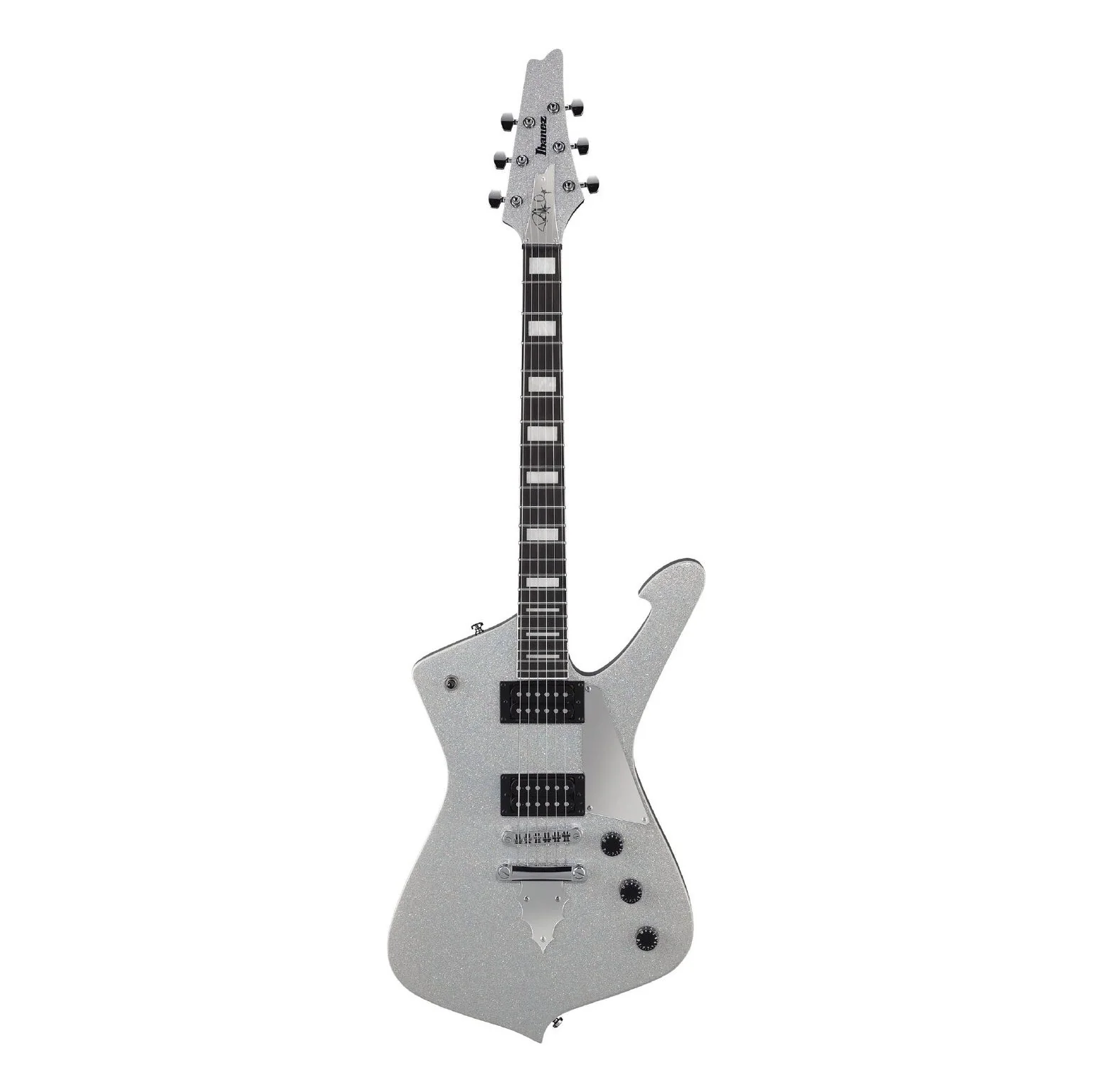 Ibanez PS60 Paul Stanley Signature Electric Guitar - Silver Sparkle - Image 6