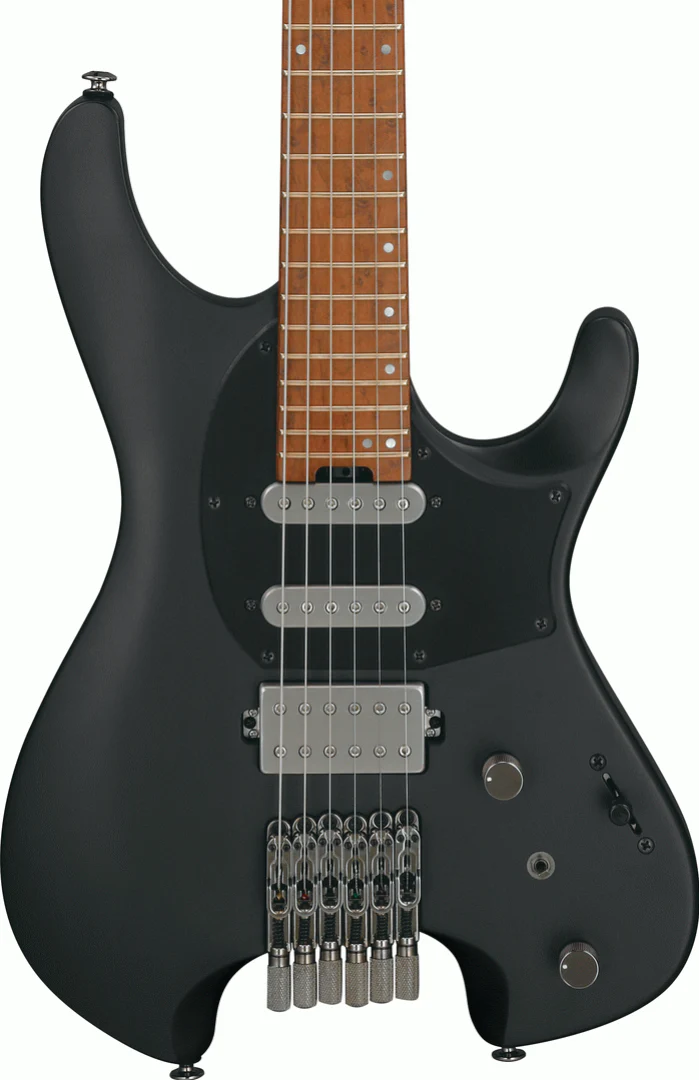 Ibanez Q Series Q54 Premium Electric Guitar in Flat Black - Image 4