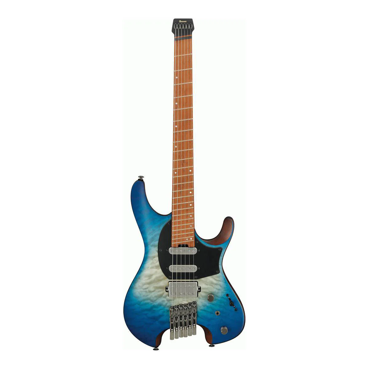 Ibanez Q Series QX54QM Premium Electric Guitar in Matte Blue Sphere Burst - Image 7
