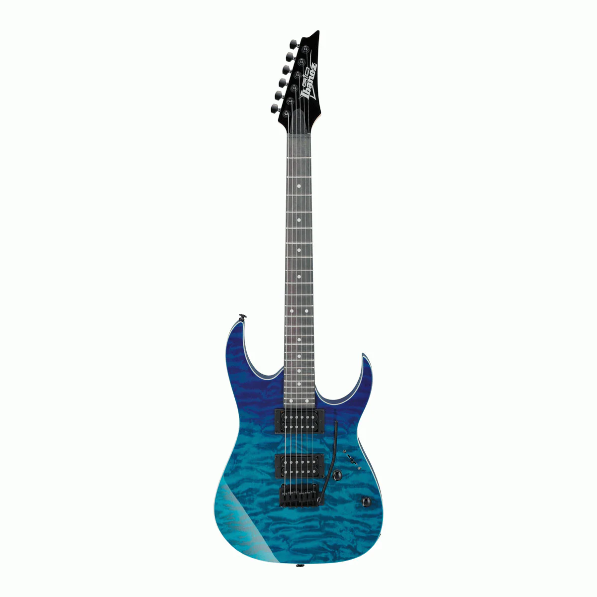 Ibanez RG120QASP Electric Guitar in Blue Gradation - Image 9