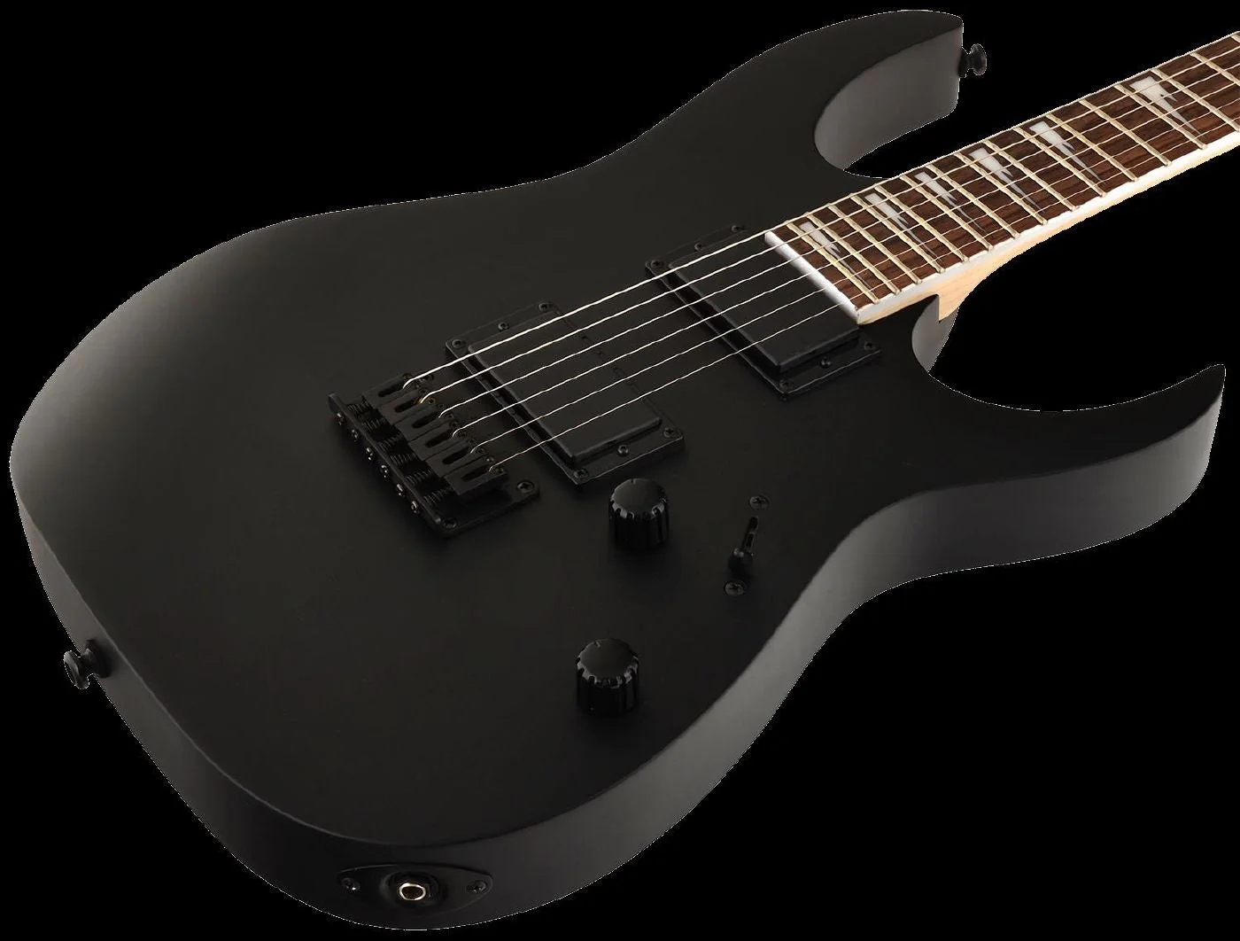 Ibanez RG121DX BKF Electric Guitar - Black Flat - Image 3