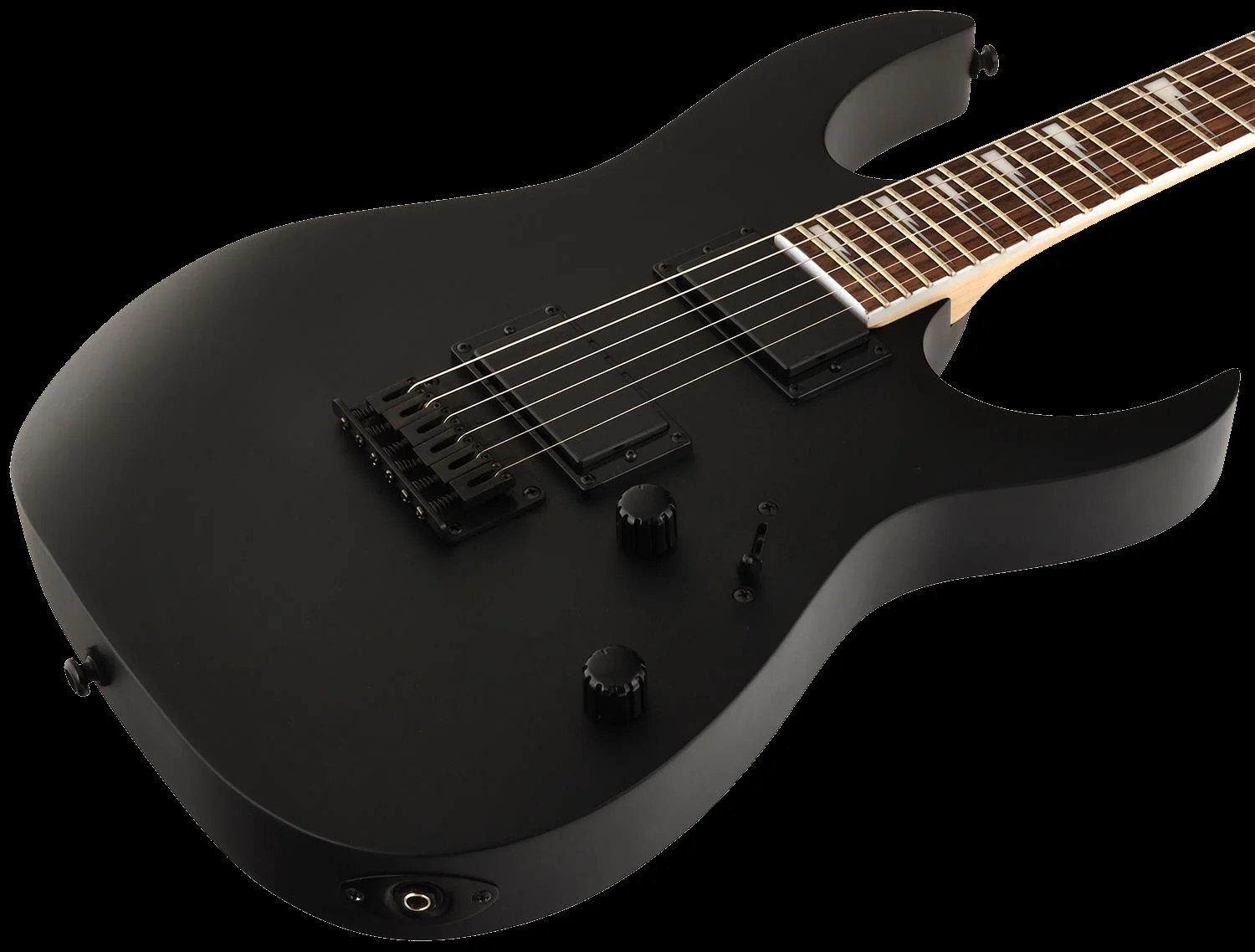 Ibanez RG121DX BKF Electric Guitar - Black Flat - Image 4