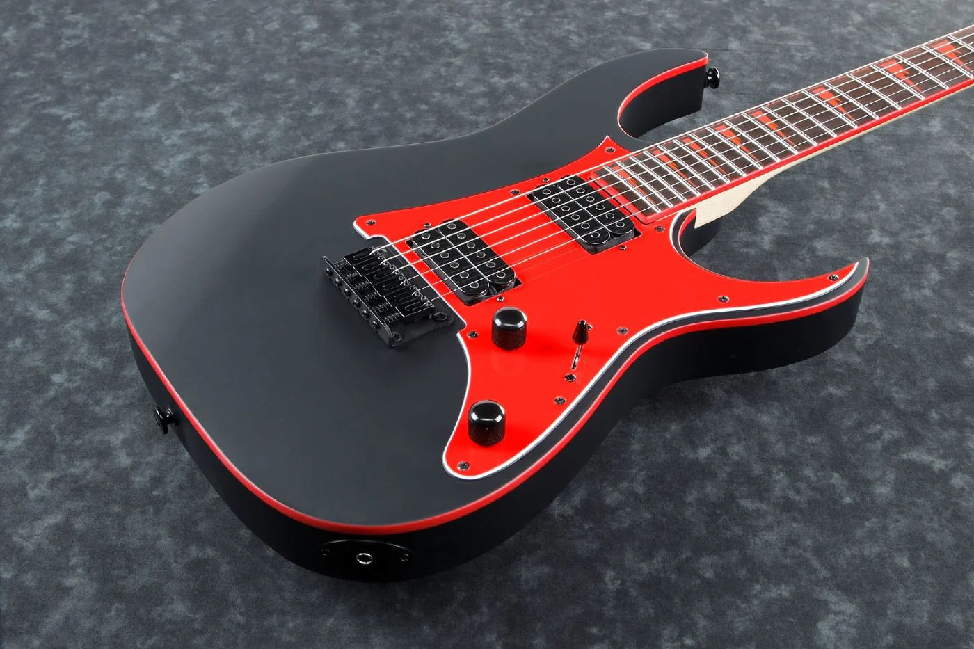 Ibanez RG131DX Electric Guitar - Black Flat - Image 2