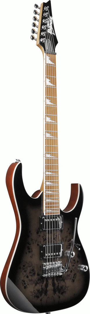 Ibanez RG220PA1 Electric Guitar in Transparent Brown Black Burst - Image 8