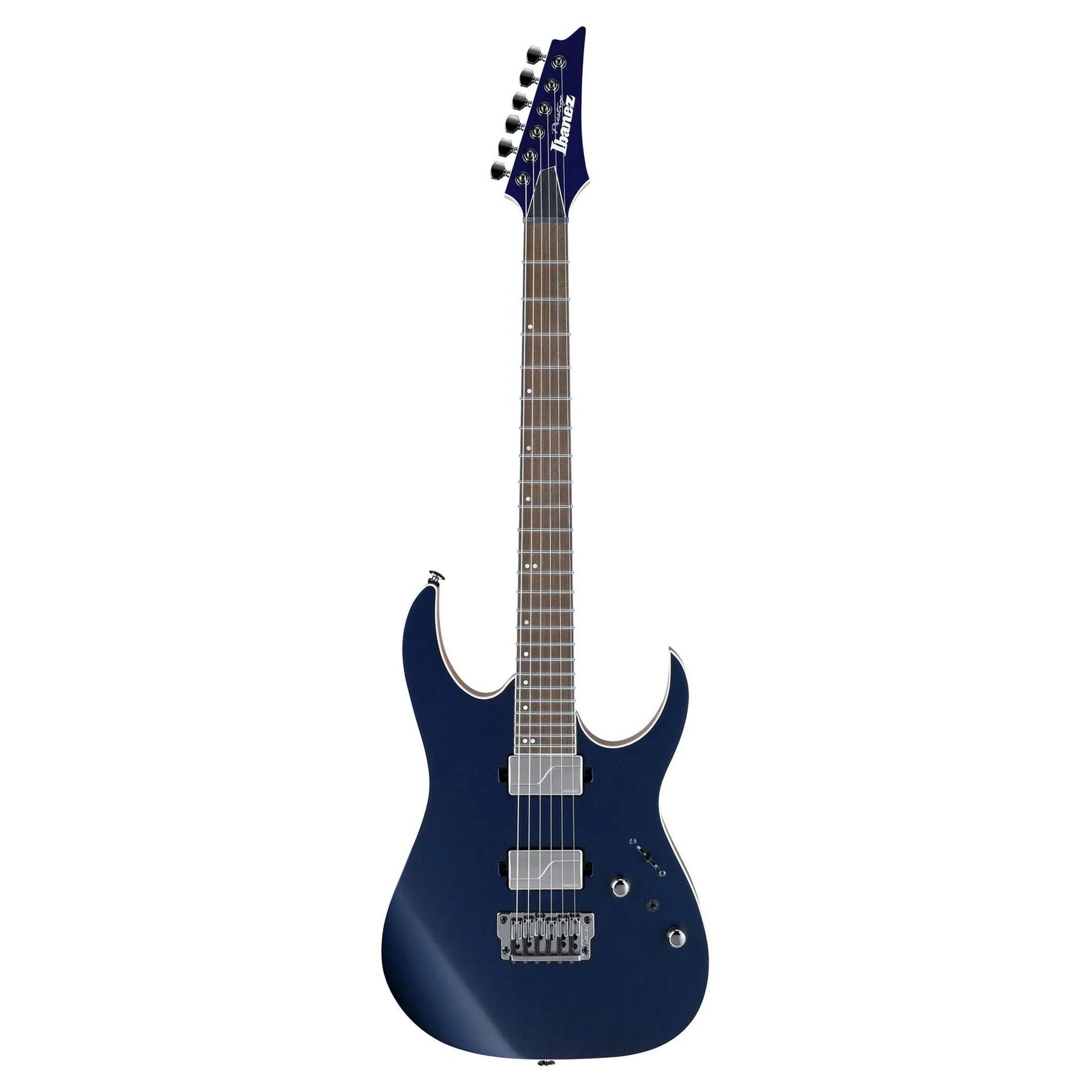 Ibanez RG5121 Prestige Electric Guitar with Case - Dark Tide Blue Flat - Image 4
