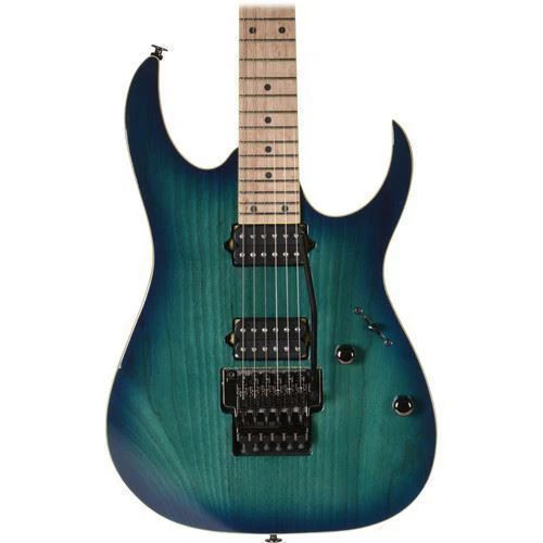 Ibanez RG652AHMFX Prestige Electric Guitar - Nebula Green Burst - Image 6
