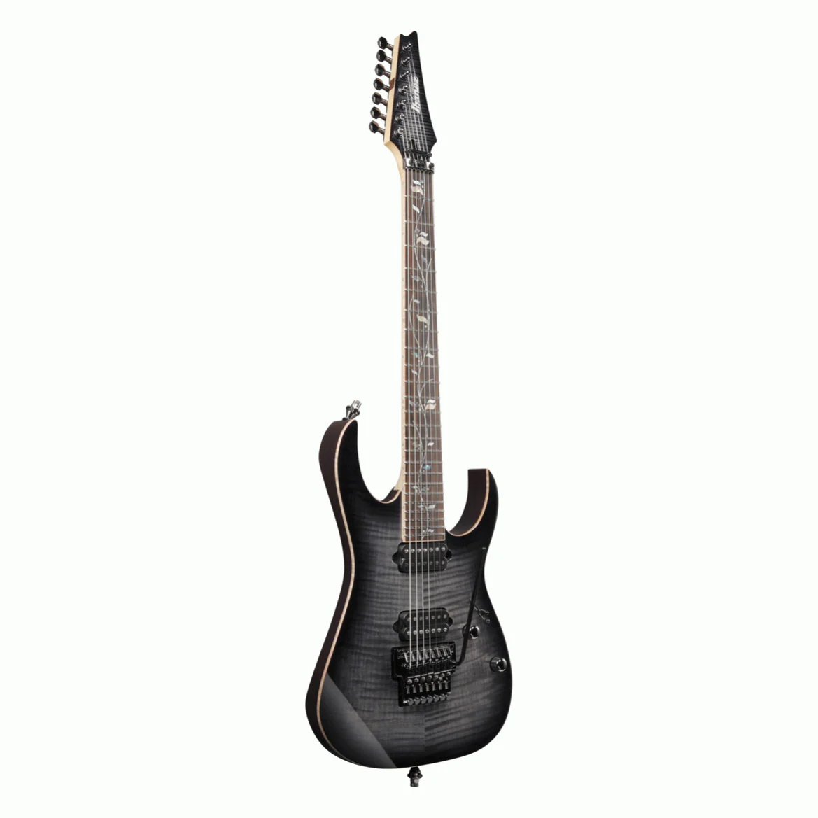 Ibanez RG8527 J-Custom Electric Guitar in Black Rutile with Case - Image 3