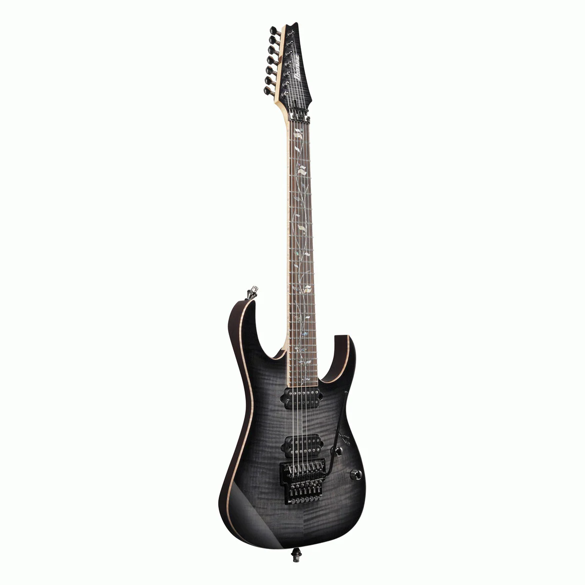 Ibanez RG8527 J-Custom Electric Guitar in Black Rutile with Case - Image 9