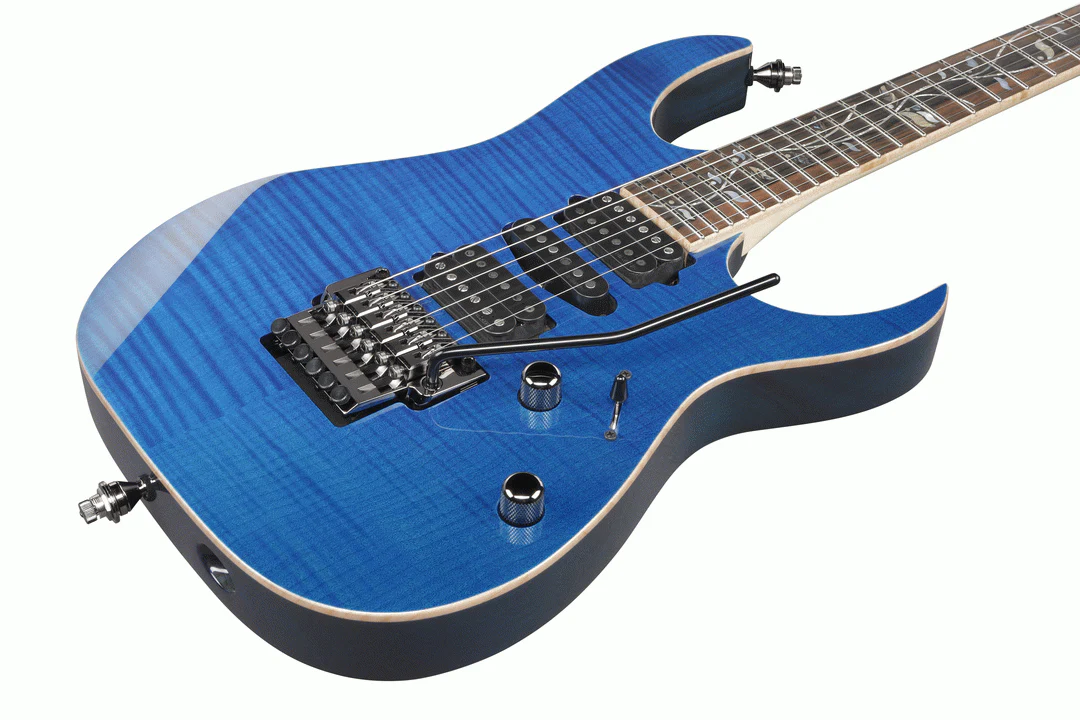 Ibanez RG8570 J-Custom Electric Guitar in Royal Blue Sapphire with Case - Image 8