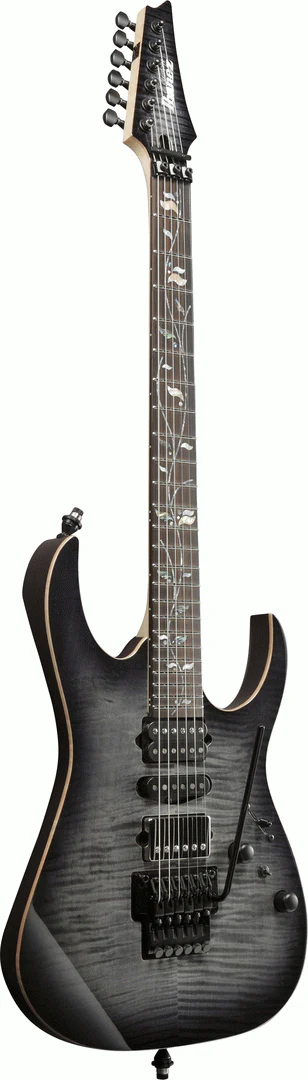 Ibanez RG8870 J-Custom Electric Guitar in Black Rutile with Case - Image 6