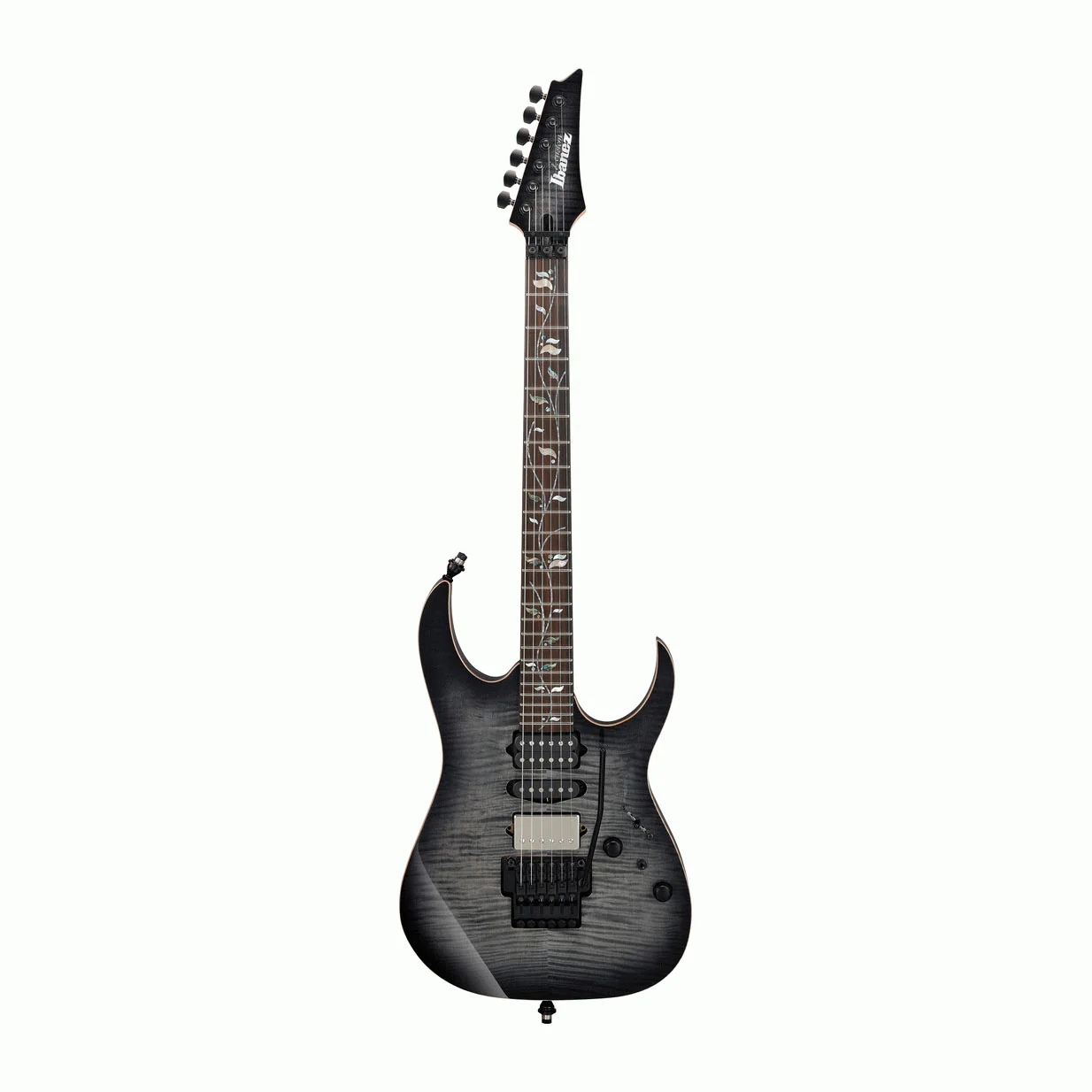 Ibanez RG8870 J-Custom Electric Guitar in Black Rutile with Case - Image 8