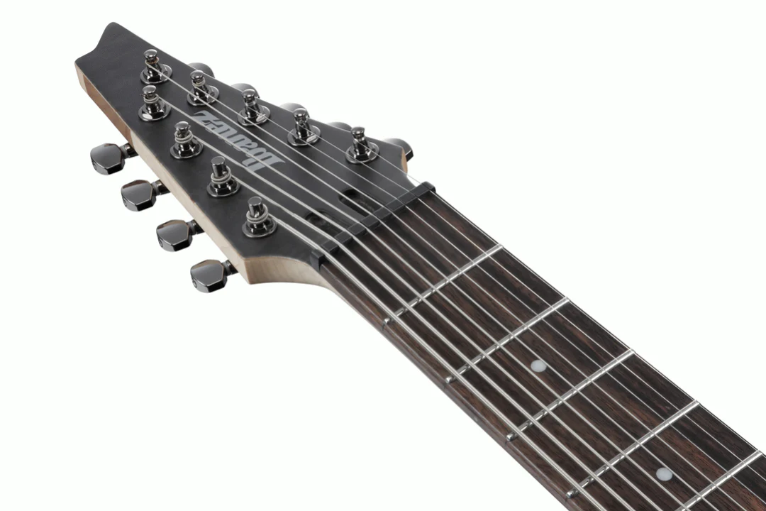 Ibanez RG9PB 9- string Electric Guitar in Transparent Gray Flat - Image 4