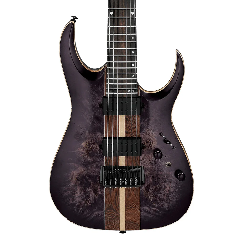 Ibanez RGA217P1PB 7str Electric Guitar w/Bag - Deep Twilight Burst - Image 3