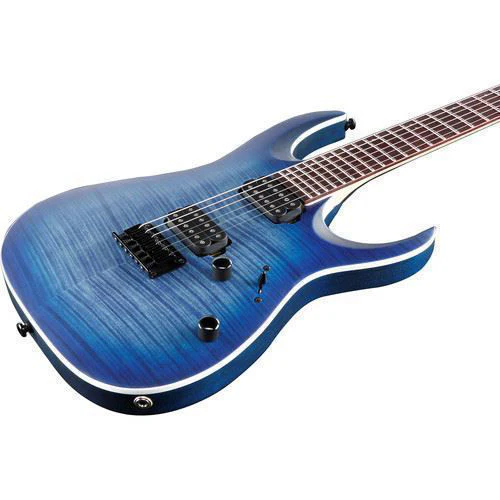 Ibanez RGA42FM Archtop Electric Guitar - Blue Lagoon Burst Flat - Image 6