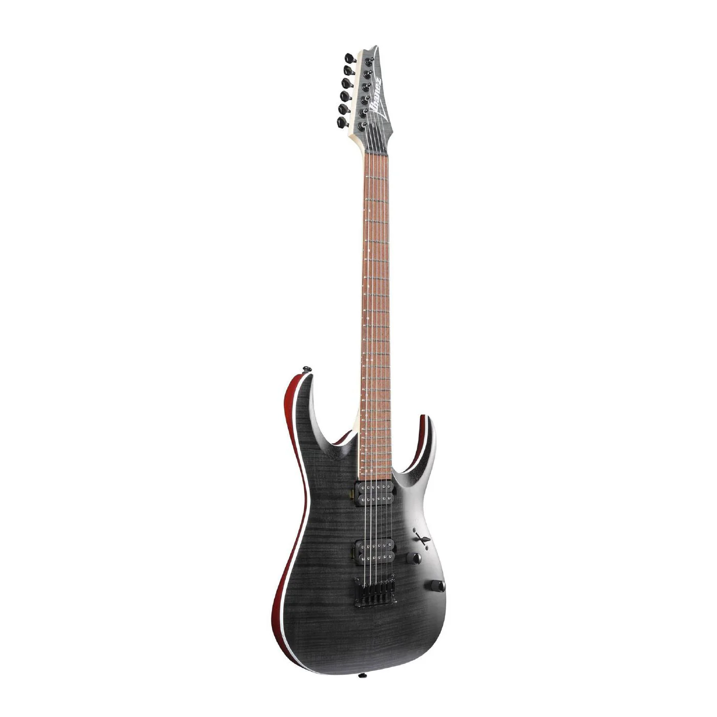 Ibanez RGA42FM Standard Electric Guitar in Transparent Gray Flat - Image 2