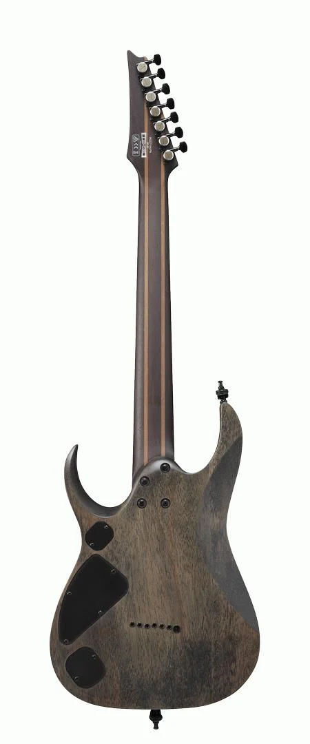 Ibanez RGD71ALPA Axion Label 7-String Electric Guitar in Charcoal Black Flat - Image 2