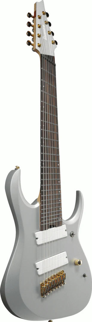 Ibanez RGDMS8 Electric Guitar in Classic Silver Metallic - Image 3